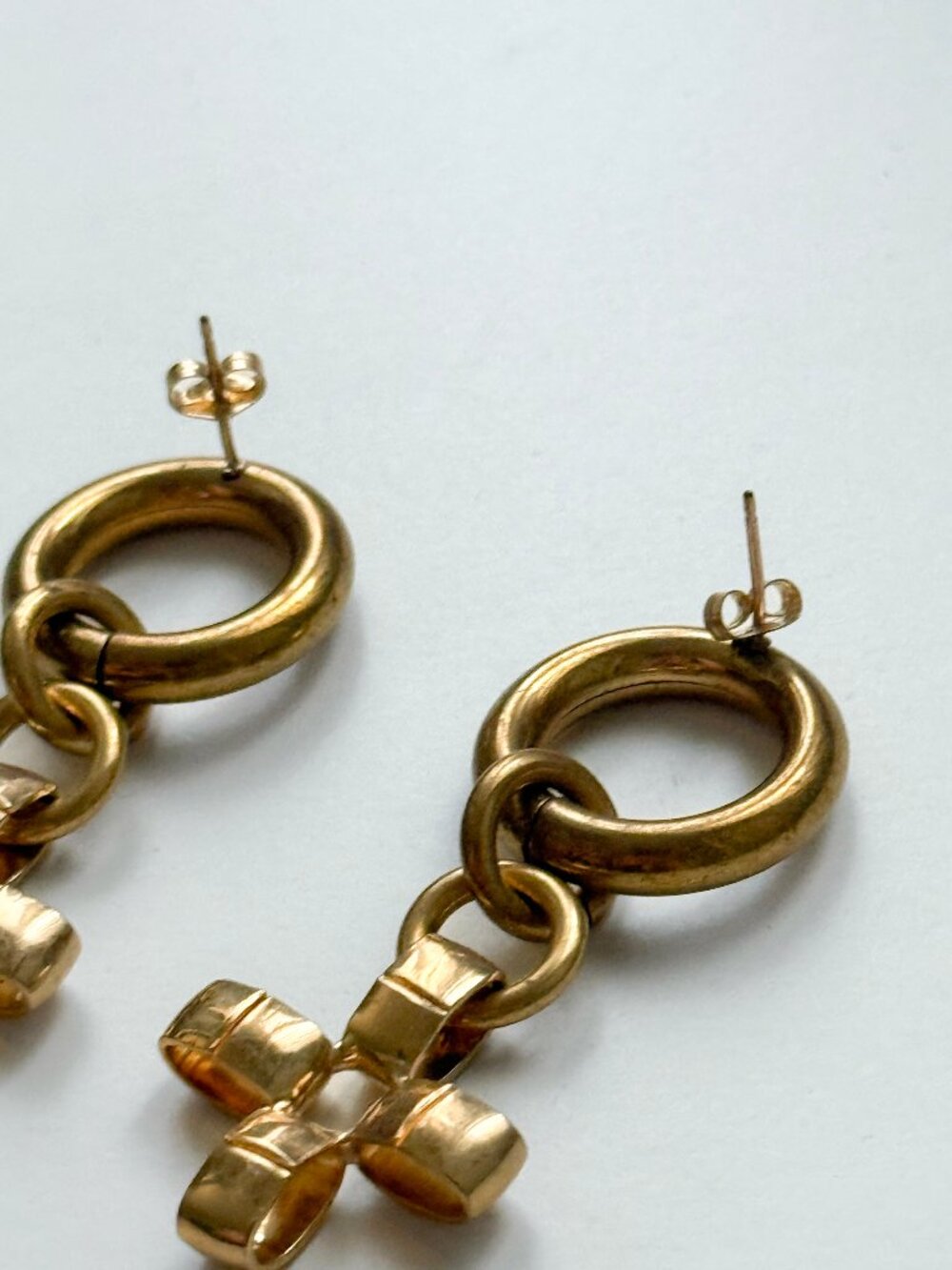 Laura Lombardi Fiore Earrings Gold - Picture 4 of 4